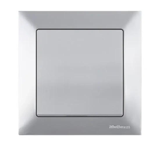 Единичен ключ схема 1-10А Инокс Candela Mutlusan.png